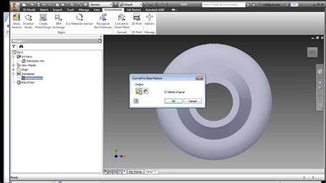 inventor mesh to solid|Convert Mesh into Solid. .